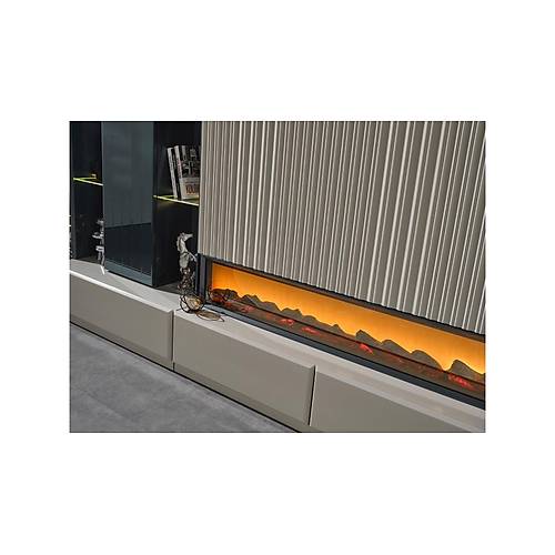 Evora TV Unit with Fireplace