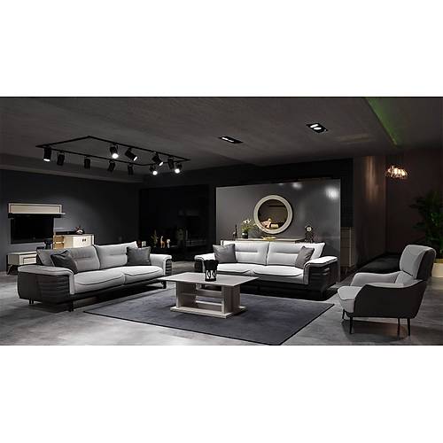 Eva Linen Sofa Set