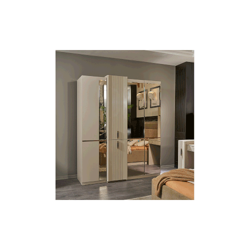 Crea Wardrobe - 4 Door