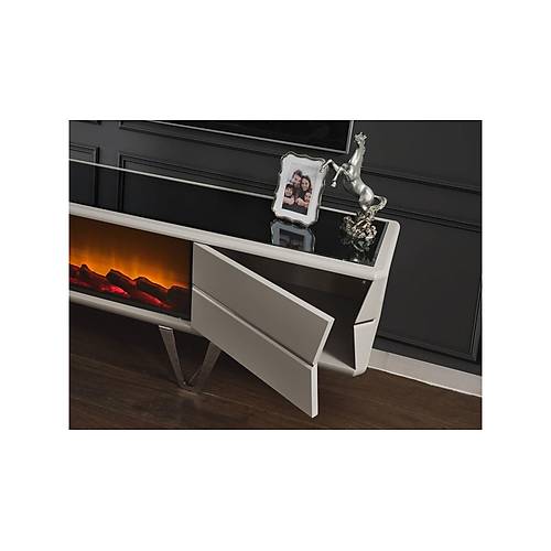 Velar TV Unit with Fireplace