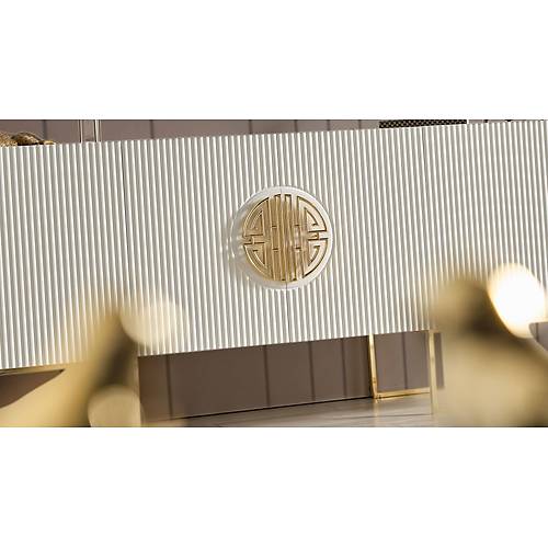 Gucci Lux Dining Room - Ecru
