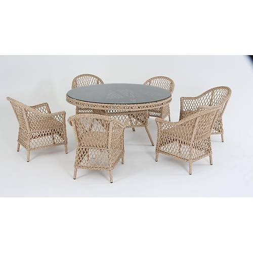 Nova 140 cm Round Garden Set