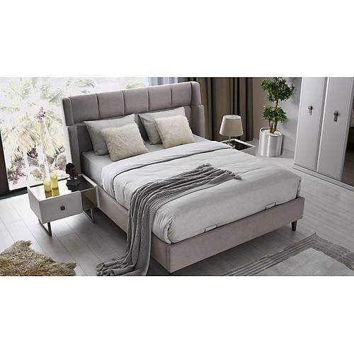 Lucca Lux Bedstead with Base