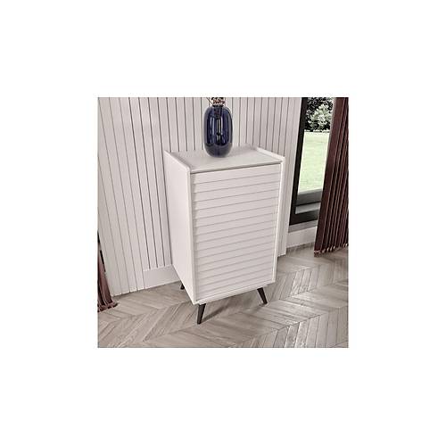Corsa Laundry Cabinet White