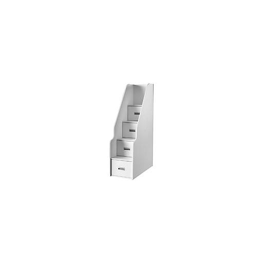 White Bunk with Stair