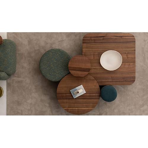 Opus Coffee Table and Puff Set