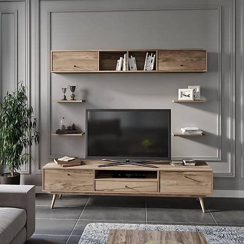 Flexi TV Unit Walnut