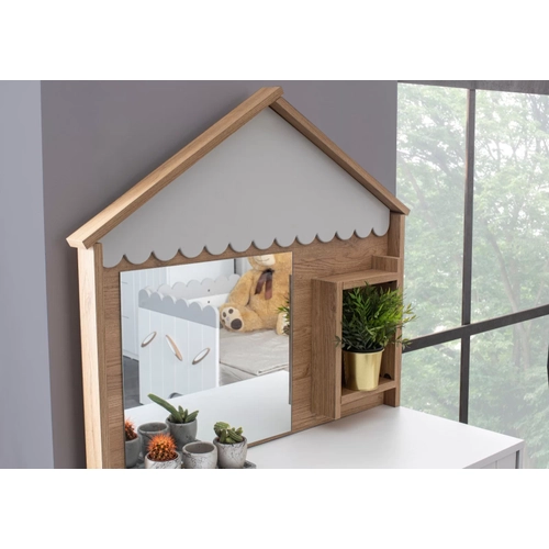 Machu Dresser and Mirror