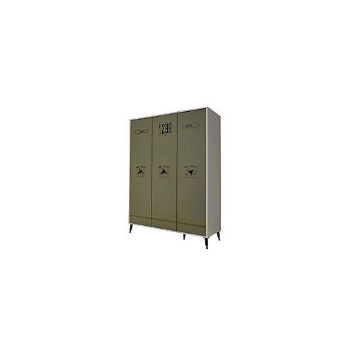 Air Force 3 Door Wardrobe