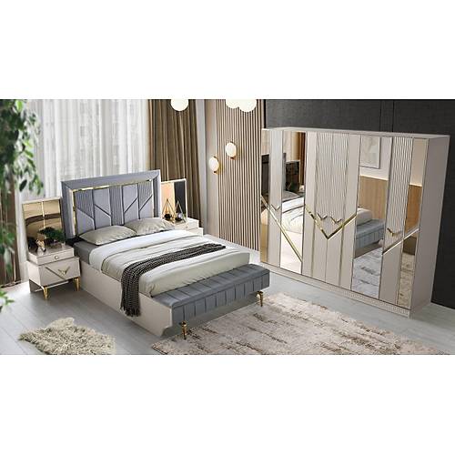 Kosova Wardrobe - 6 Doors