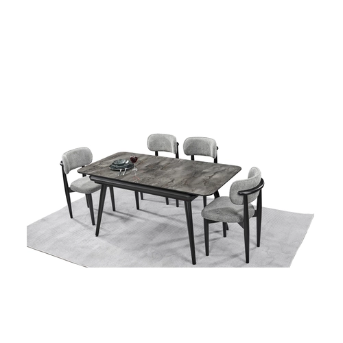 Stil 8043 Table Raw Chair Set