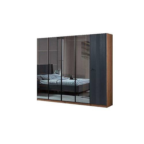 Mass Bedroom 6 Door - Walnut