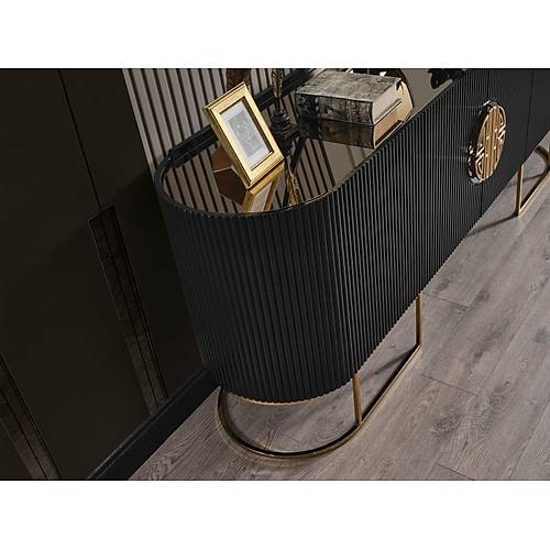 Gucci Lux Black Console and Mirror