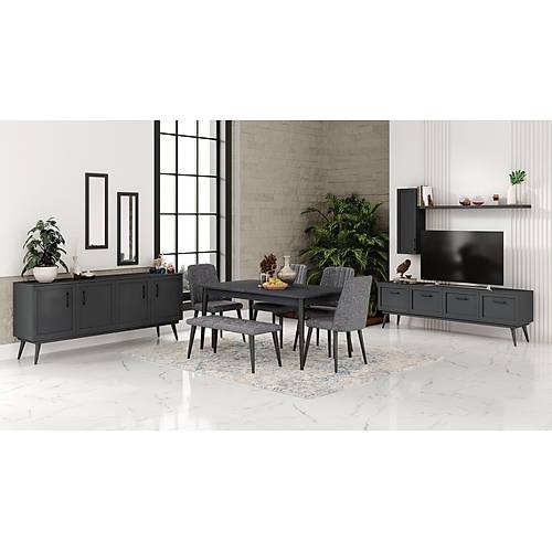 Volante Wedding Set Anthracite