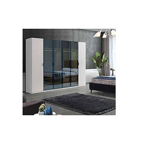 Bella Lux Wardrobe -6 Door