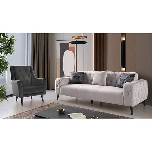 Queen Plus Sofa Set