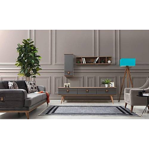 Zena TV Unit Anthracite