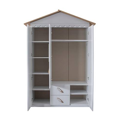 Machu Wardrobe - 3 Door