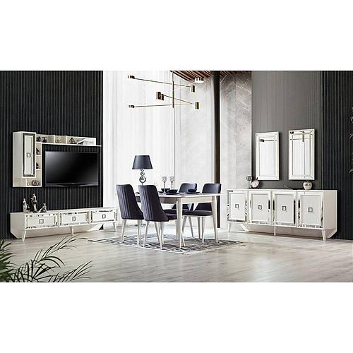 Gloria Dining Room - Ecru