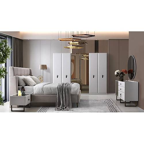Lucca Lux Dresser and Mirror
