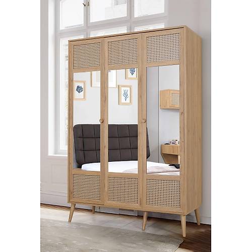 Monaco Wardrobe - 3 Door