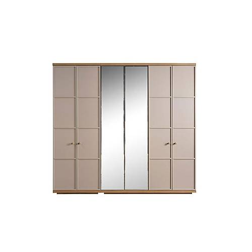 Haziran Wardrobe - 6 Doors