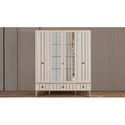 Bella Young 4 Door Wardrobe