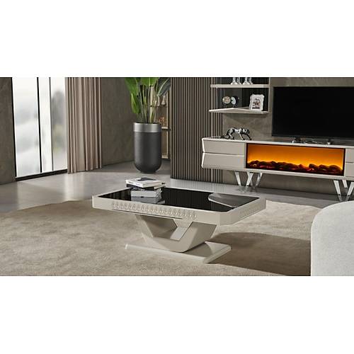 Velar TV Unit with Fireplace