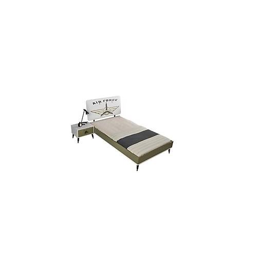 Air Force Bedtead with Headboard