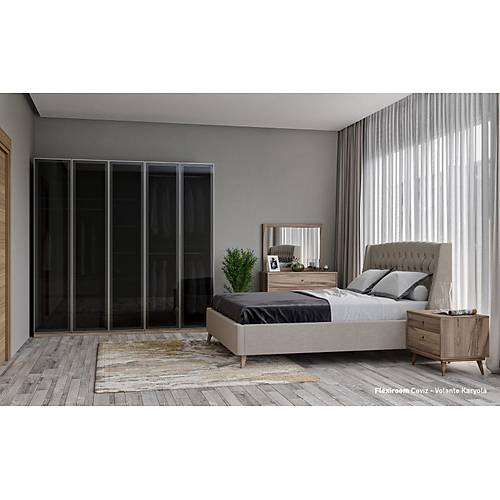 Flexi Dressing Room Walnut