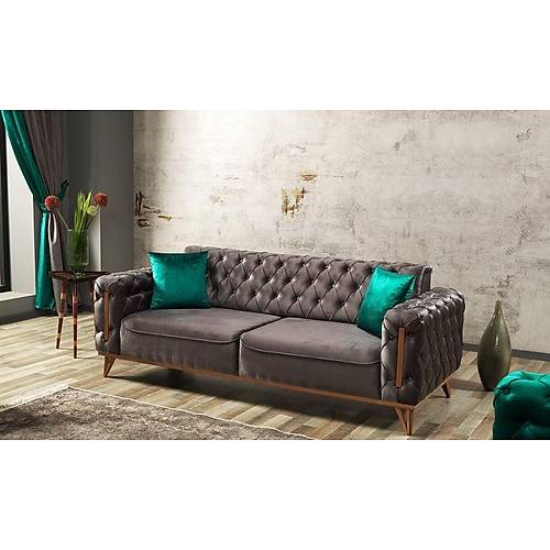 Hanedan Chester Triple Sofa