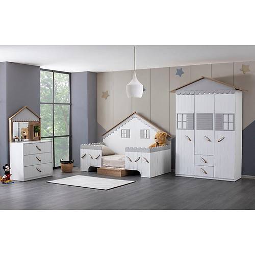 Machu Wardrobe - 3 Door