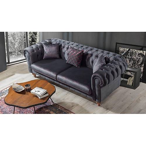 Adel Triple Sofa - Chester Bed