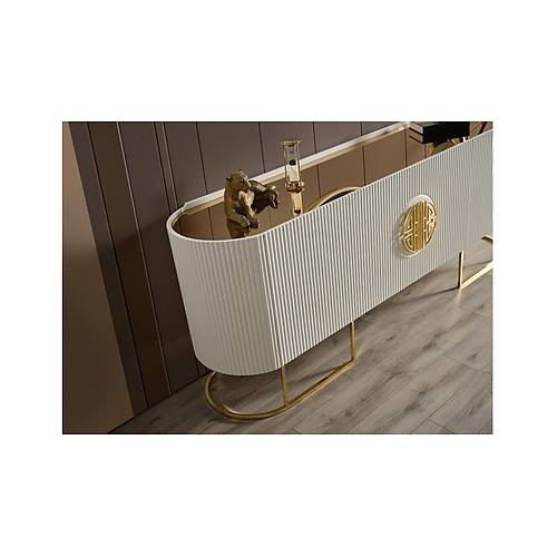 Gucci Lux Dining Room - Ecru