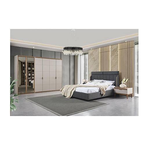 Assos Mirrored Wardrobe  - 6 Door