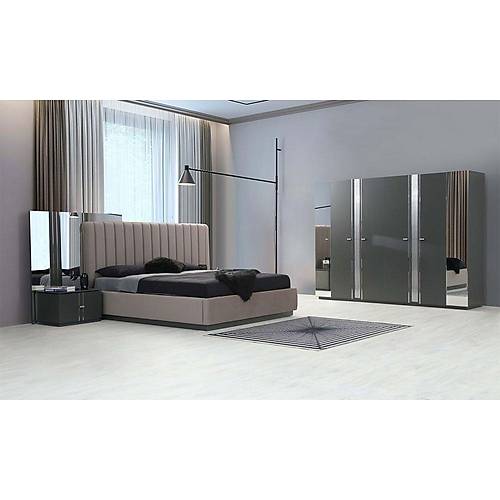 Elit Wardrobe - 6 Doors ( 3 Colours)