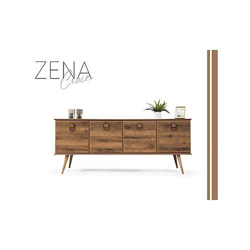 Zena Wedding Set Walnut