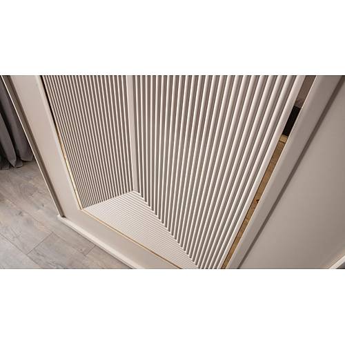 Safir Gold Sliding Wardrobe