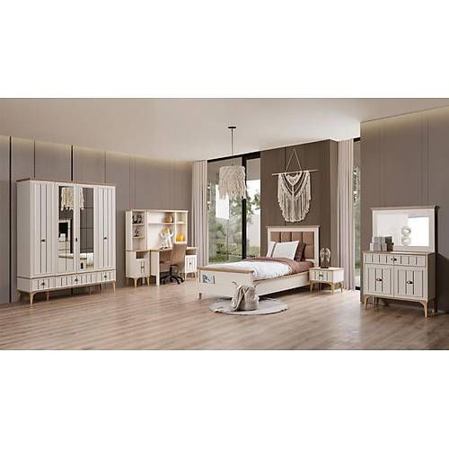 Bella Young Dresser and Mirror