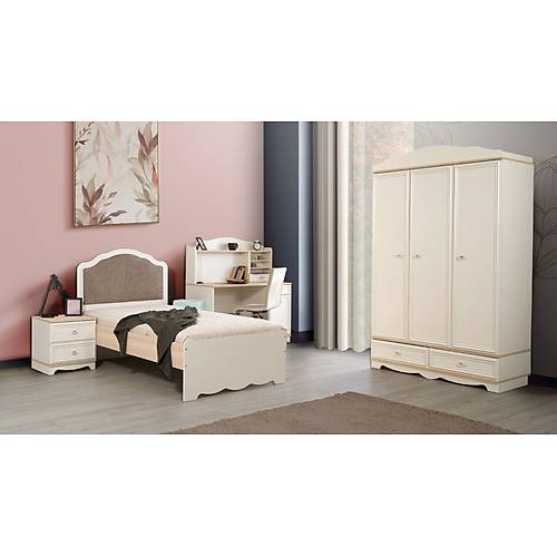 Pearl Wardrobe - 3 Door