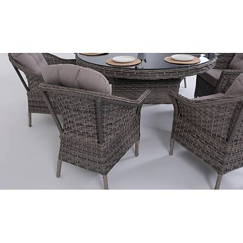 Nova 140 cm Round Garden Set