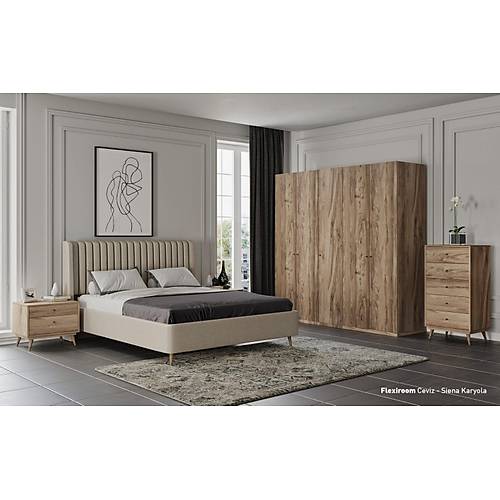 Flexi Dressing Room Walnut