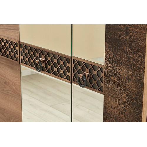 Likya Midi Wardrobe - 4 Door