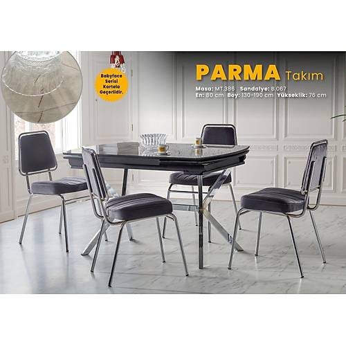 Parma Table Chair Set