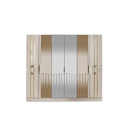 Mostar Wardrobe - 6 Doors