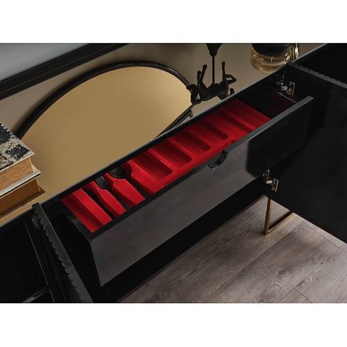 Gucci Lux Black Console and Mirror