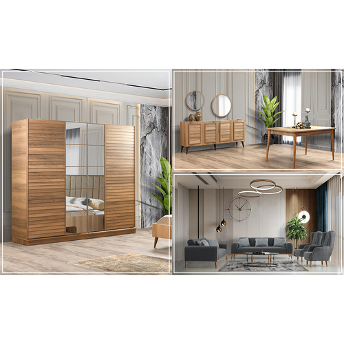 Solgar Wedding Set Walnut