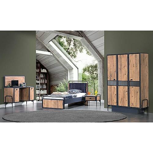 Kanton Wardrobe - 3 Door