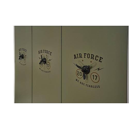 Air Force 3 Door Wardrobe