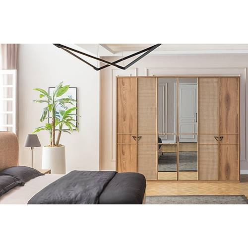 Ilke Wardrobe - 6 Doors
